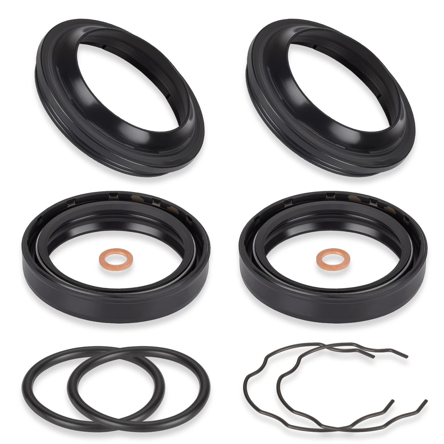 Front Fork Shock Absorber Oil Seals for Suzuki B-King GSX1300BK (2008)
