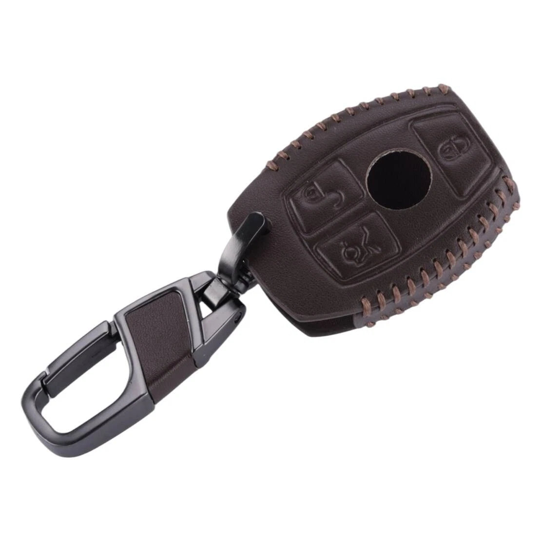 3 Button Key Shell Cover for Mercedes Benz A C E S M CLA GLK (2013-2023)