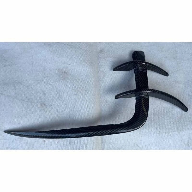 Carbon Fiber Front Bumper Canard Trim for Audi A5 S-Line / S5 17-19