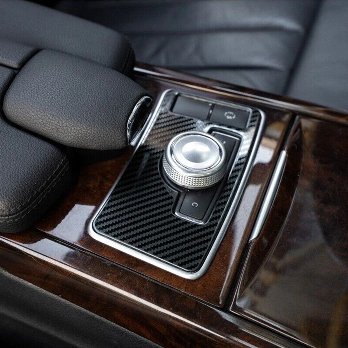 Center Console Multimedia Knob Cover Trim for Benz W212 (2009-2011)