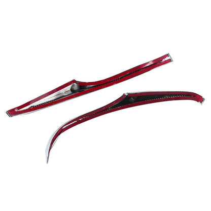 Chrome Side Rearview Mirror Strip Covers for Lexus LX570 GX460 (2016-2021)