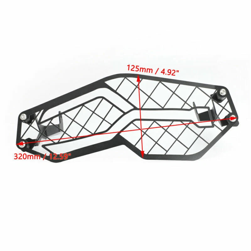 Black Headlight Guard for BMW F750GS F850GS (2018-2019)