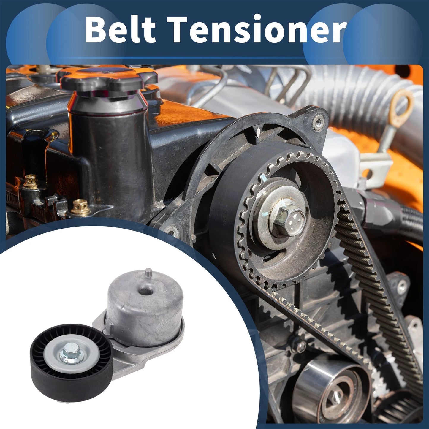 Belt Tensioner 1 x for Chrysler Sebring (2007-2010)