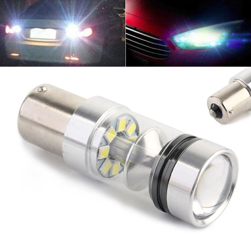 New 1 x 100W 1156 S25 P21W BA15S LED Backup Light for Car Reverse Bulb (2023)
