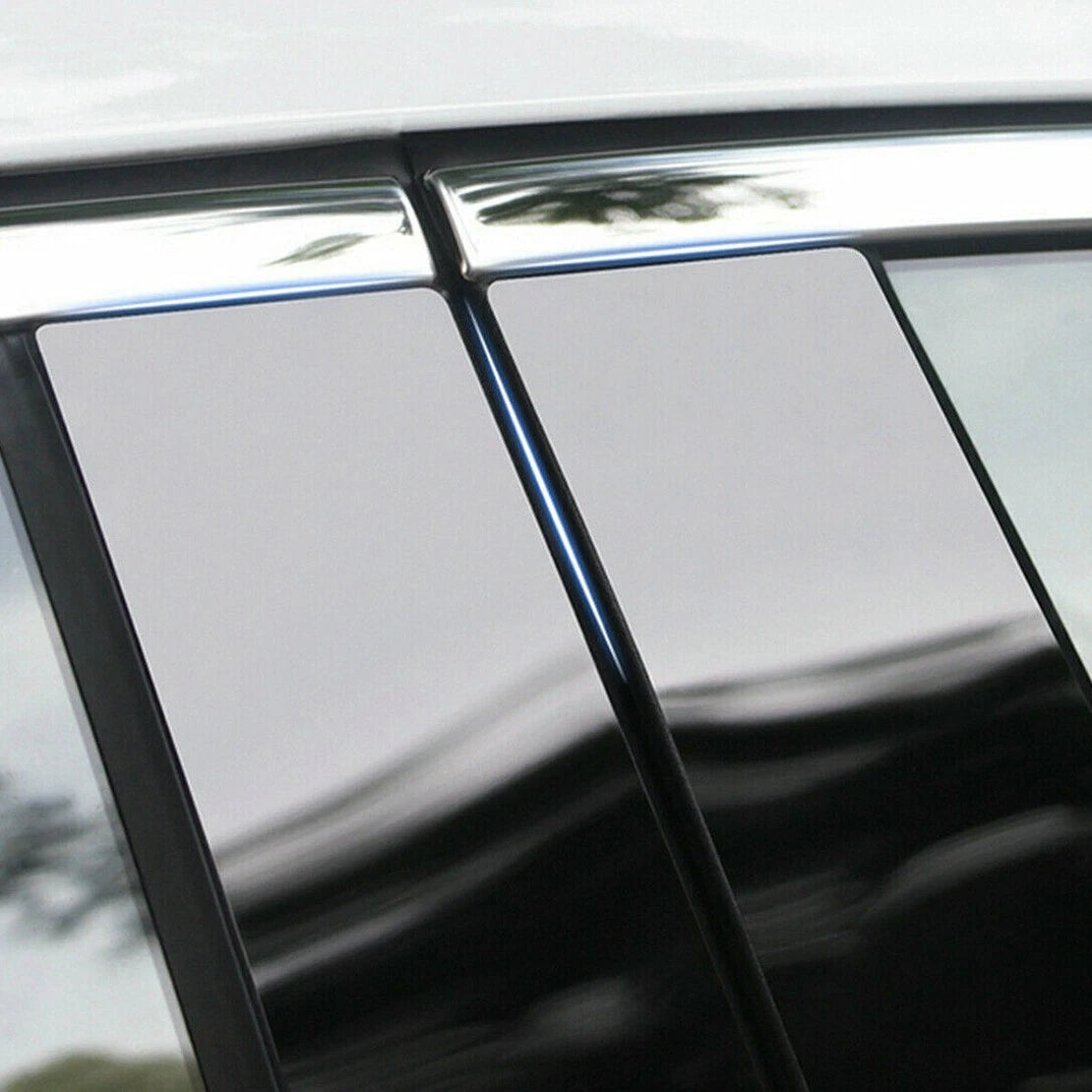 Window Door Pillar Post Cover Trim for BMW X3 (2004-2010)