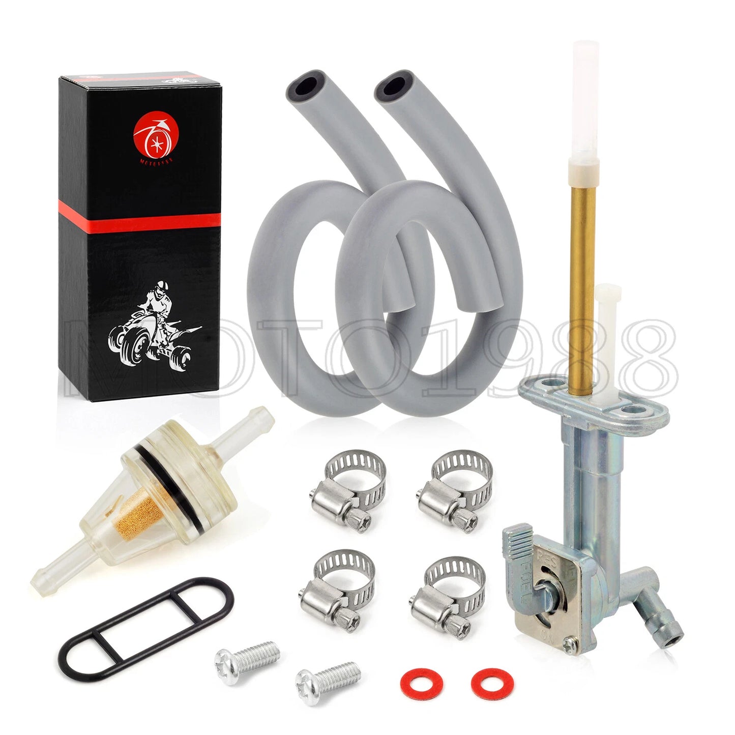 Gas Tank Fuel Valve Petcock for Kawasaki Bayou 250 KLF250A (2003-2011)