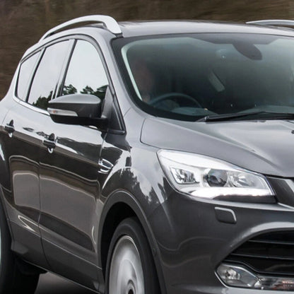 Gray Wing Mirror Cover Cap Assembly for Ford Kuga Escape MK2 (2013-2019)