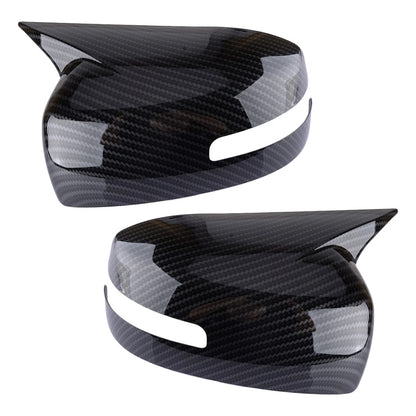 Carbon Fiber Side View Mirror Covers for Mitsubishi Lancer EVO (2003-2006)