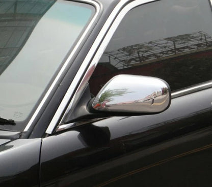 Chrome Side Door Mirror Covers for Jaguar XK (1996-2006)