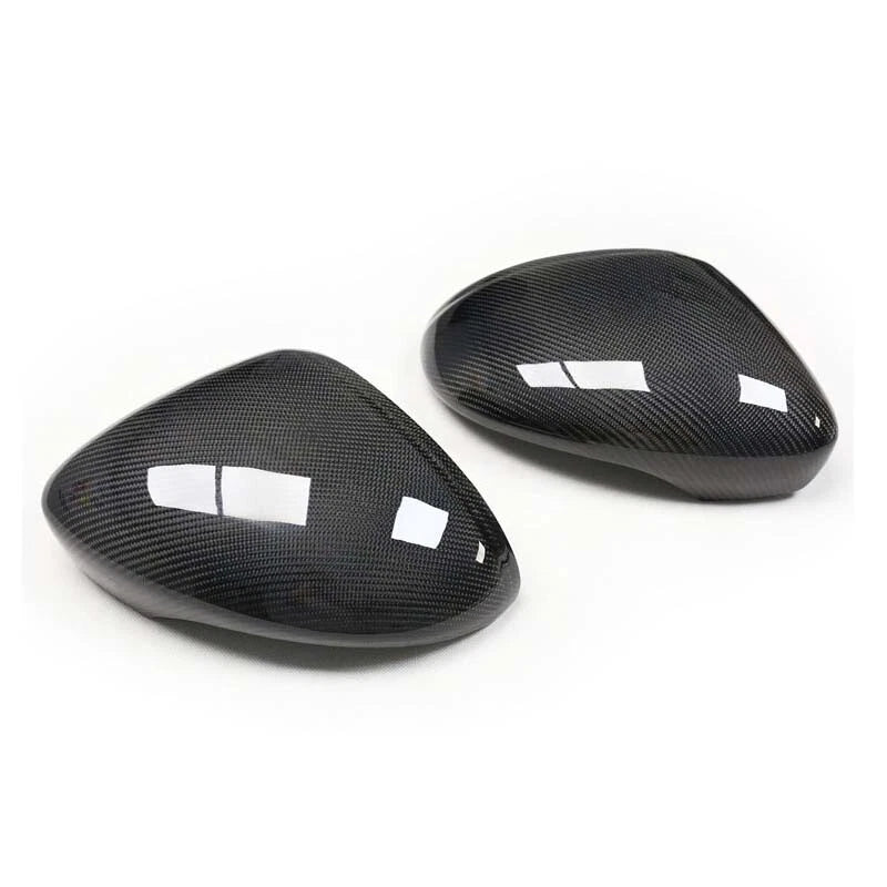 Real Carbon Fiber Wing Mirror Cover Trim Fit For Porsche Panamera 971 2017-2021