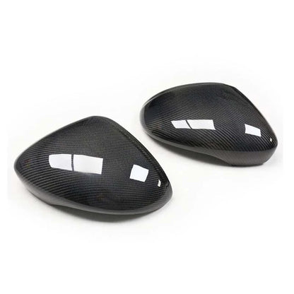 Real Carbon Fiber Wing Mirror Cover Trim Fit For Porsche Panamera 971 2017-2021