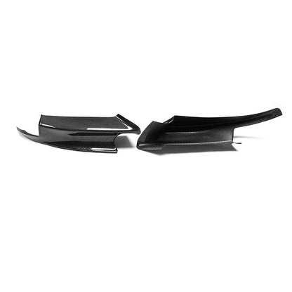 DRY Carbon Fiber Front Bumper Lip Splitters Spoiler For BMW 2008-2013 E90 E92 M3