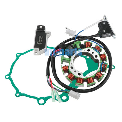 Magneto Stator, Regulator Rectifier, Gasket for Yamaha SRX400, SRX600 (1986)