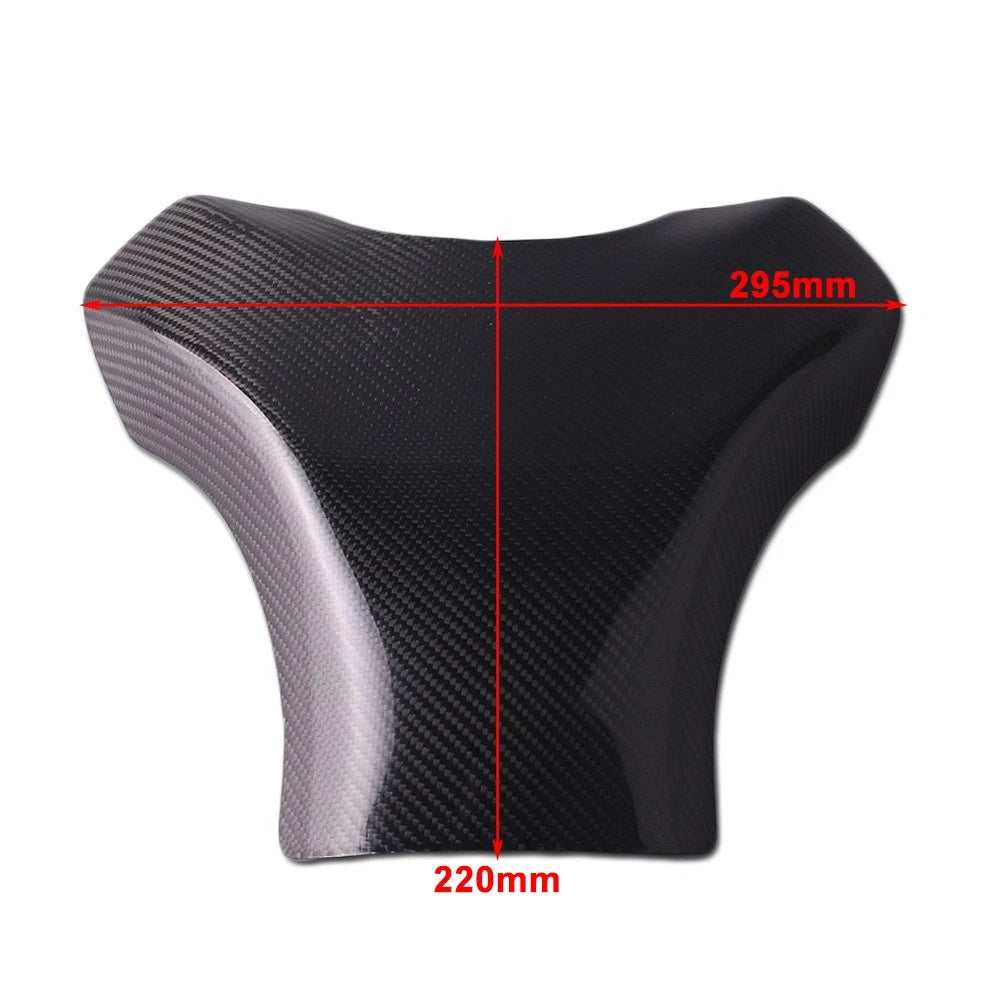 Carbon Fiber Fuel Gas Tank Protector Cover for Kawasaki Ninja ZX10R (2008-2010)