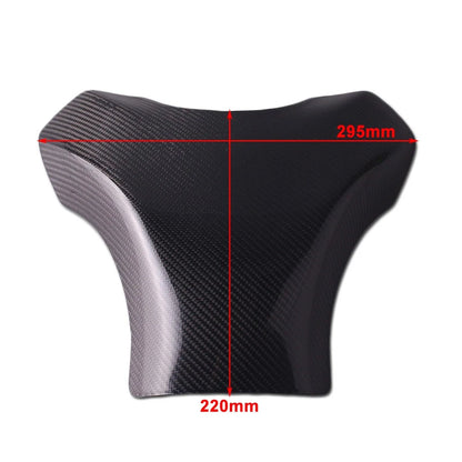 Carbon Fiber Fuel Gas Tank Protector Cover for Kawasaki Ninja ZX10R (2008-2010)