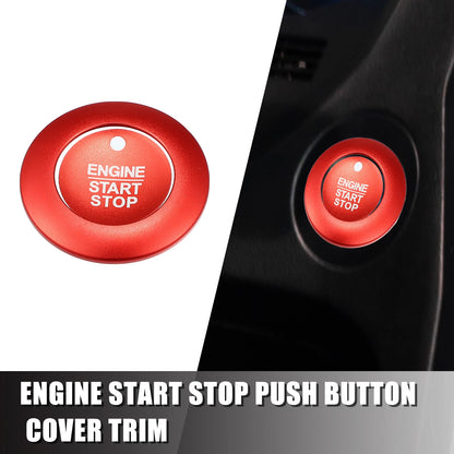 Engine Start Stop Button Cover Kit for Ford Explorer Hybrid (2020-2023)