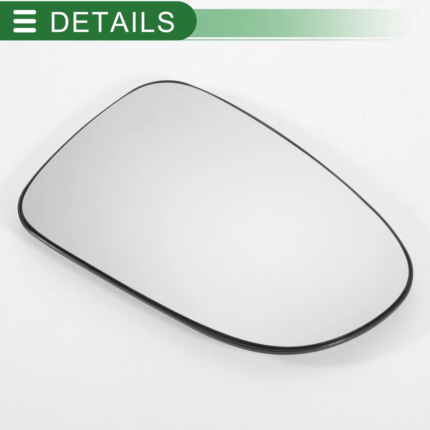 Right Side White Convex Mirror Glass for Ford Galaxy