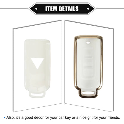 3 x Remote Keyless Key Fob Covers for Mitsubishi Outlander (2014-2021)
