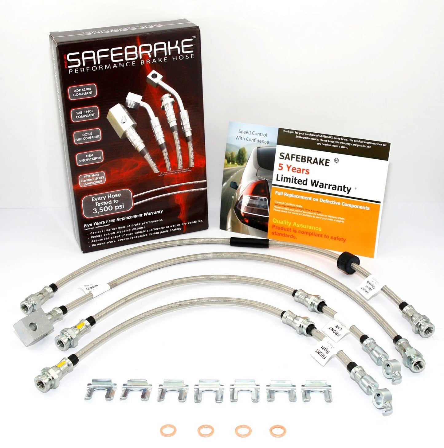 Brake Line Kit for RANGER PK (ABS, Standard Height) (2009-2011)