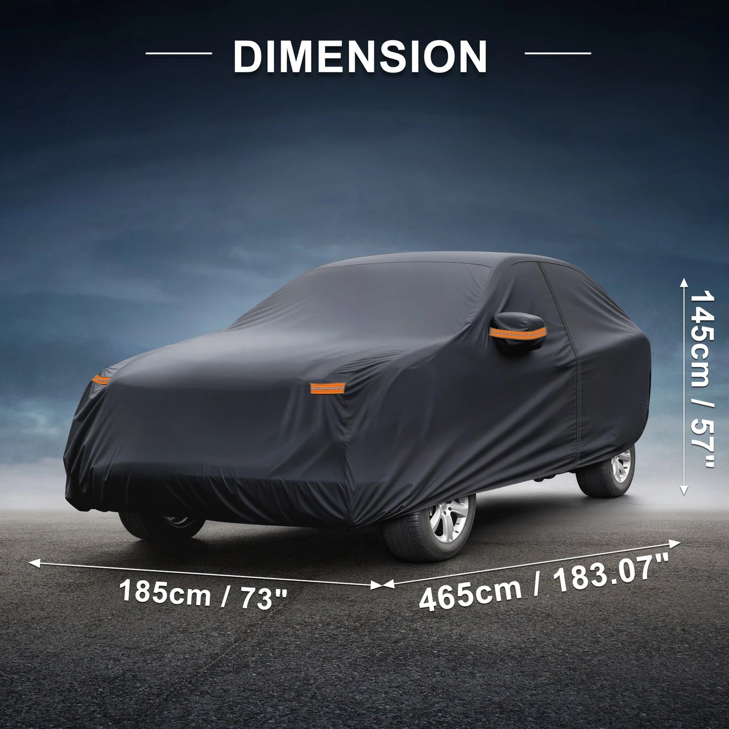 Waterproof Car Cover with Zipper for Mazda CX-5 (2013-2023)