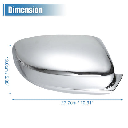 Chrome Mirror Cover Cap w/ Adhesive for Dodge Charger (2011-2022)