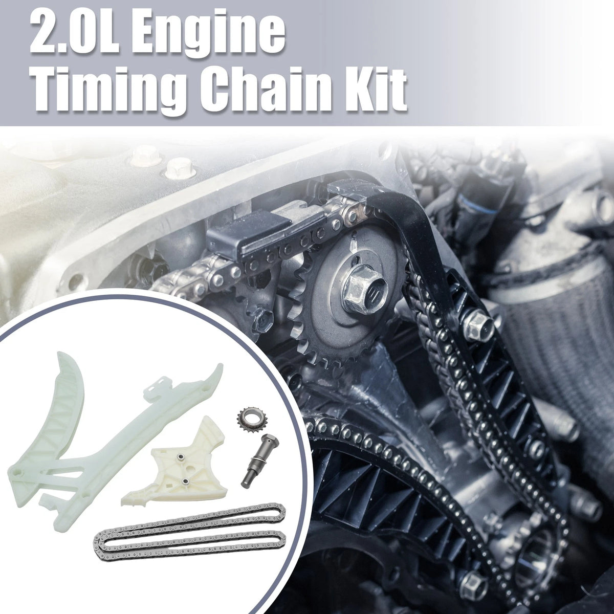 Engine Timing Chain Kit for BMW X1 X3 X4 X5 2.0L N20 N26