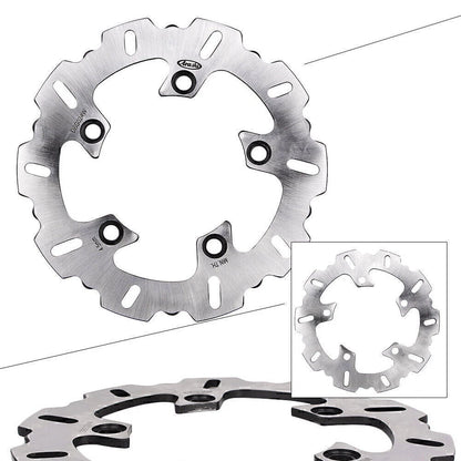 Chrome Rear Steel Brake Disc Rotor for Yamaha YZF-R6, YZF-R1 (2003-2015)