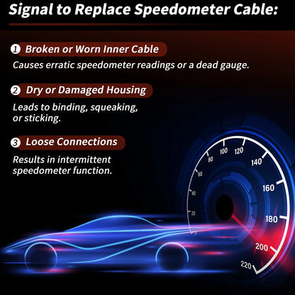Speedometer Cable for GMC G15 G25 G35 C3500 Jimmy K15 K25