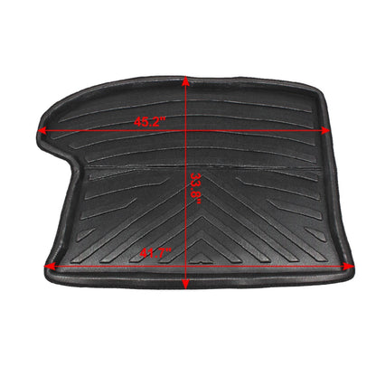 Car Rear Trunk Tray Boot Liner Cargo Mat Cover for Jeep Compass (2007-2016)