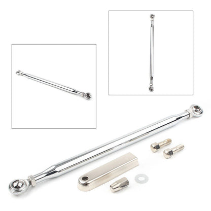 Chrome Round Shift Linkage Shifter for Harley Tour Glide Electra Glide Road King