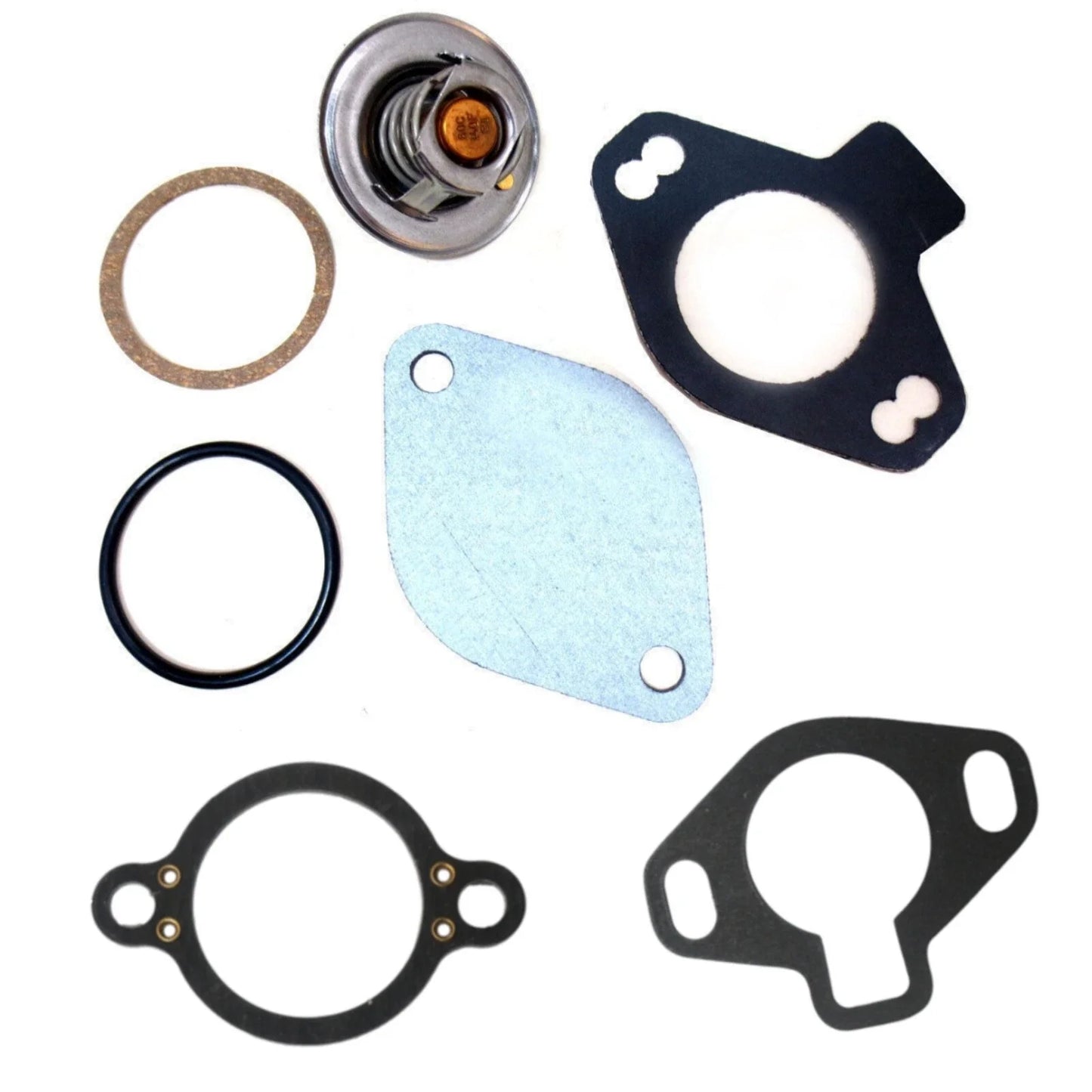 Thermostat Kit for Mercruiser 4.3L V6/5.0L/5.7L/7.4L/8.2L V8 140°