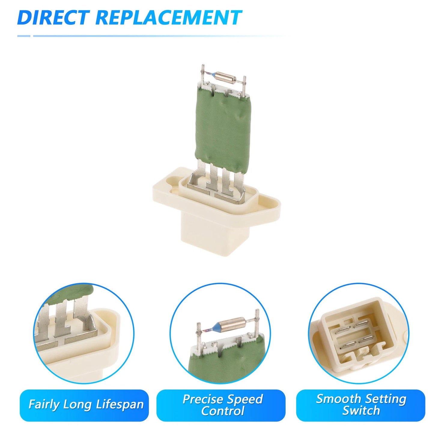 HVAC Blower Motor Resistor for Ford C-Max 2007-2011 (2007-2011)