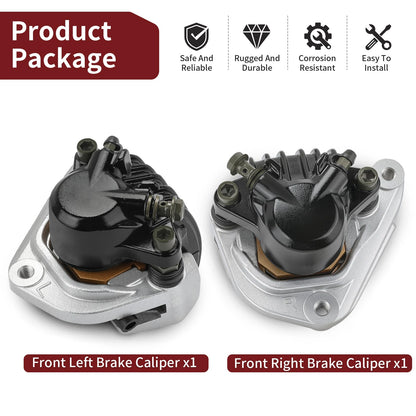 2 x Front Left & Right Brake Calipers for Honda Goldwing GL1000 (1975–1977)