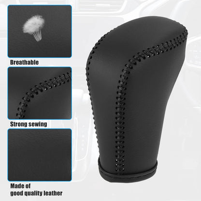 Black Gear Shifter Shift Knob Cover for Honda Accord (2018-2022)