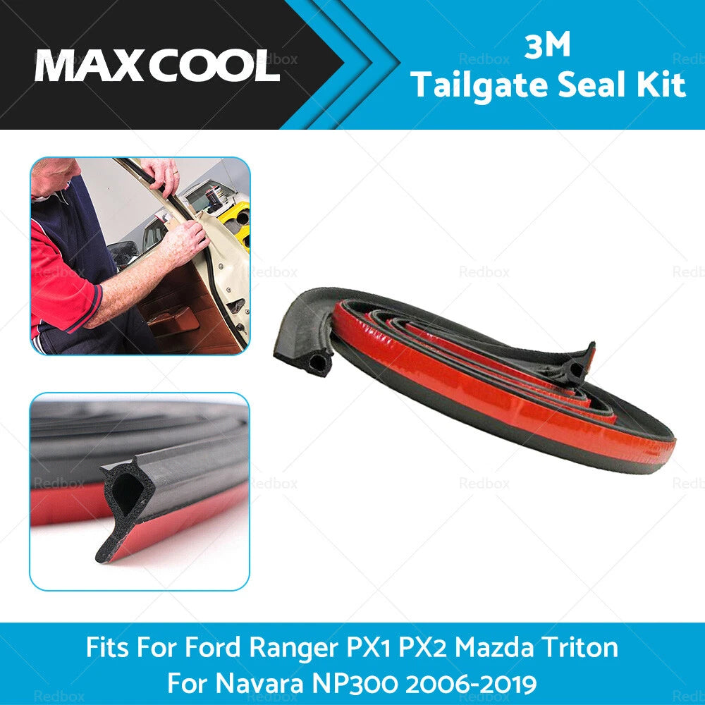 Tailgate Seal for Toyota Hilux SR5 SR Ute Dust 3M Rubber Tape