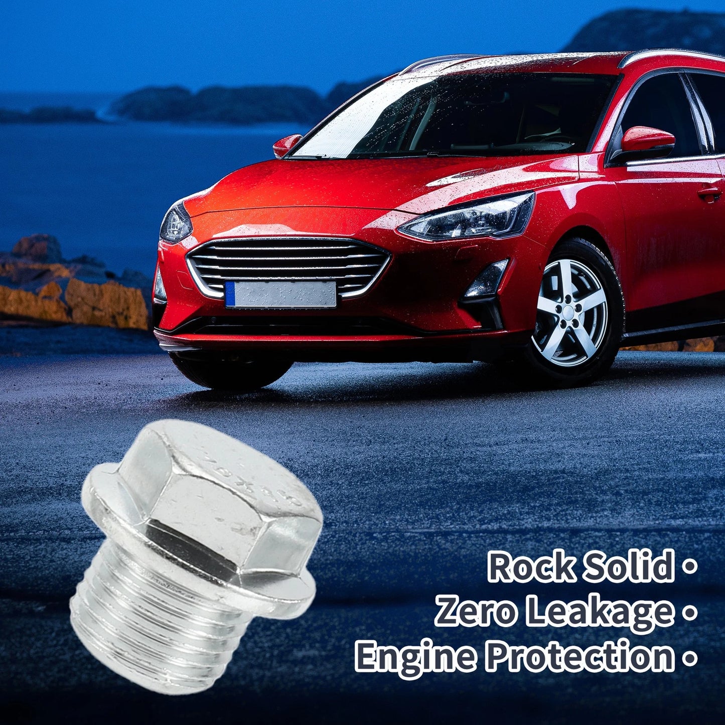 Engine Oil Drain Plug with Gasket M12x1.25 M18x1.5 for Car Motorcycle Boat
