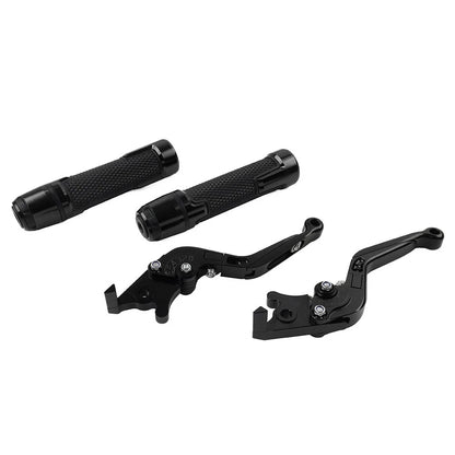 Folding Extendable Brake Clutch Levers & Handlebar Grips for BMW R1200GS (2004-2012)