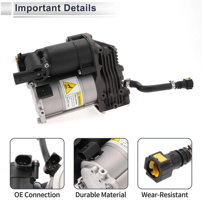 Air Suspension Compressor for BMW X5 (2007-2013) 1 x Compressor Unit