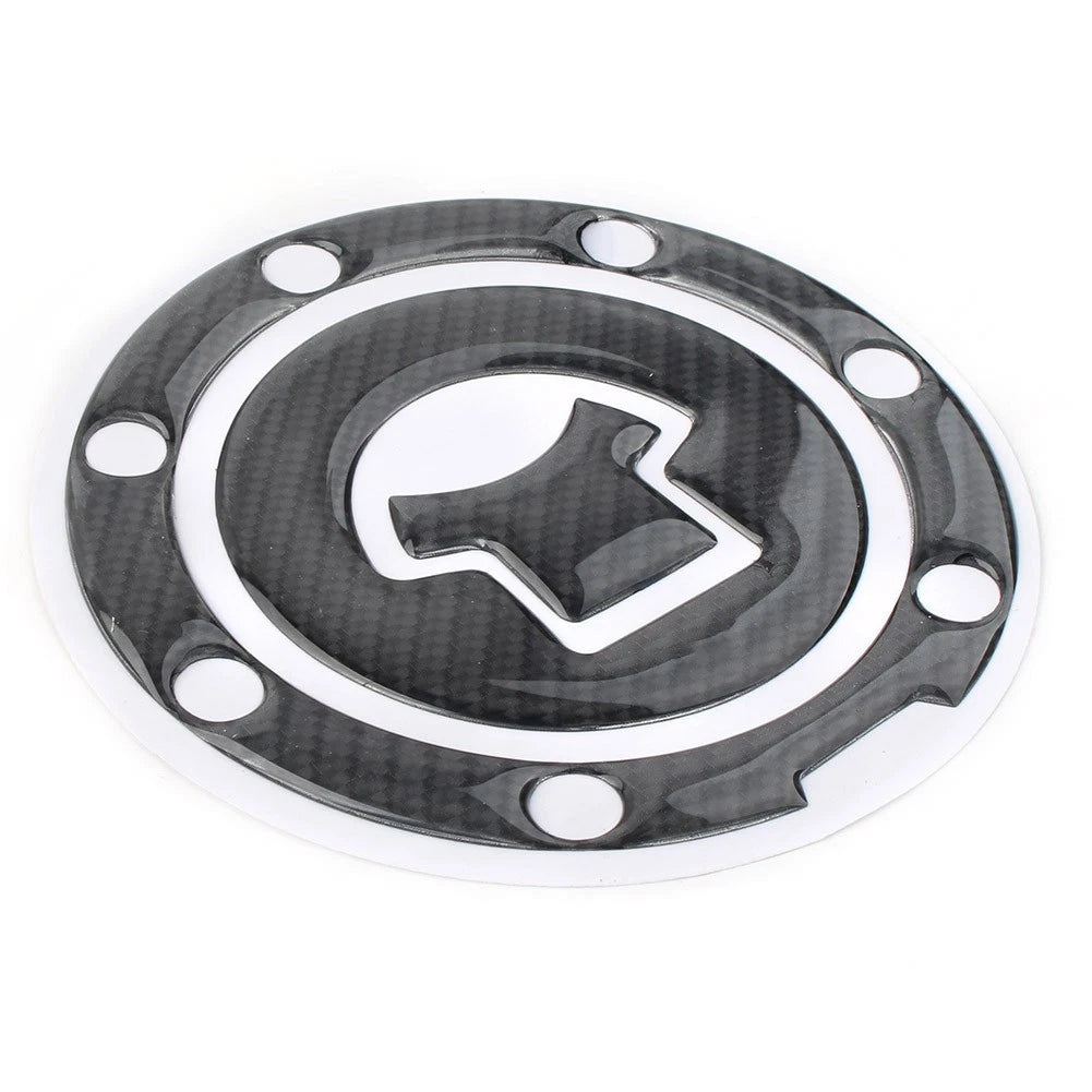 Gas Tank Fuel Cap Cover for 2003+ CBR 1000RR 600RR Carbon Fiber Look