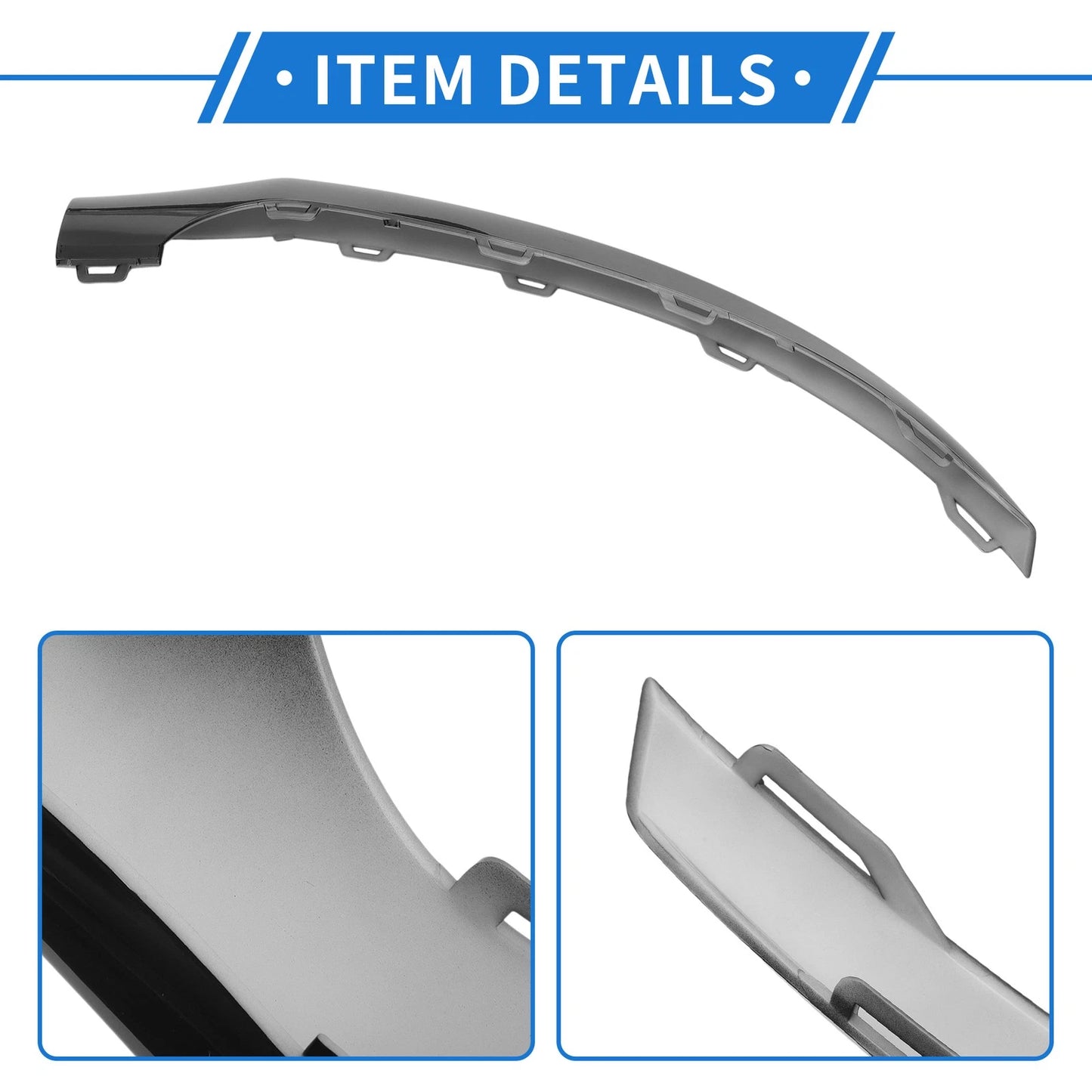 Front Right Bumper Grille Trim for Mercedes-Benz W218 CLS (2015-2017)