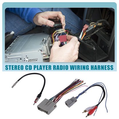Stereo CD Player Radio Wiring Harness Set for Mercury 2006-2009