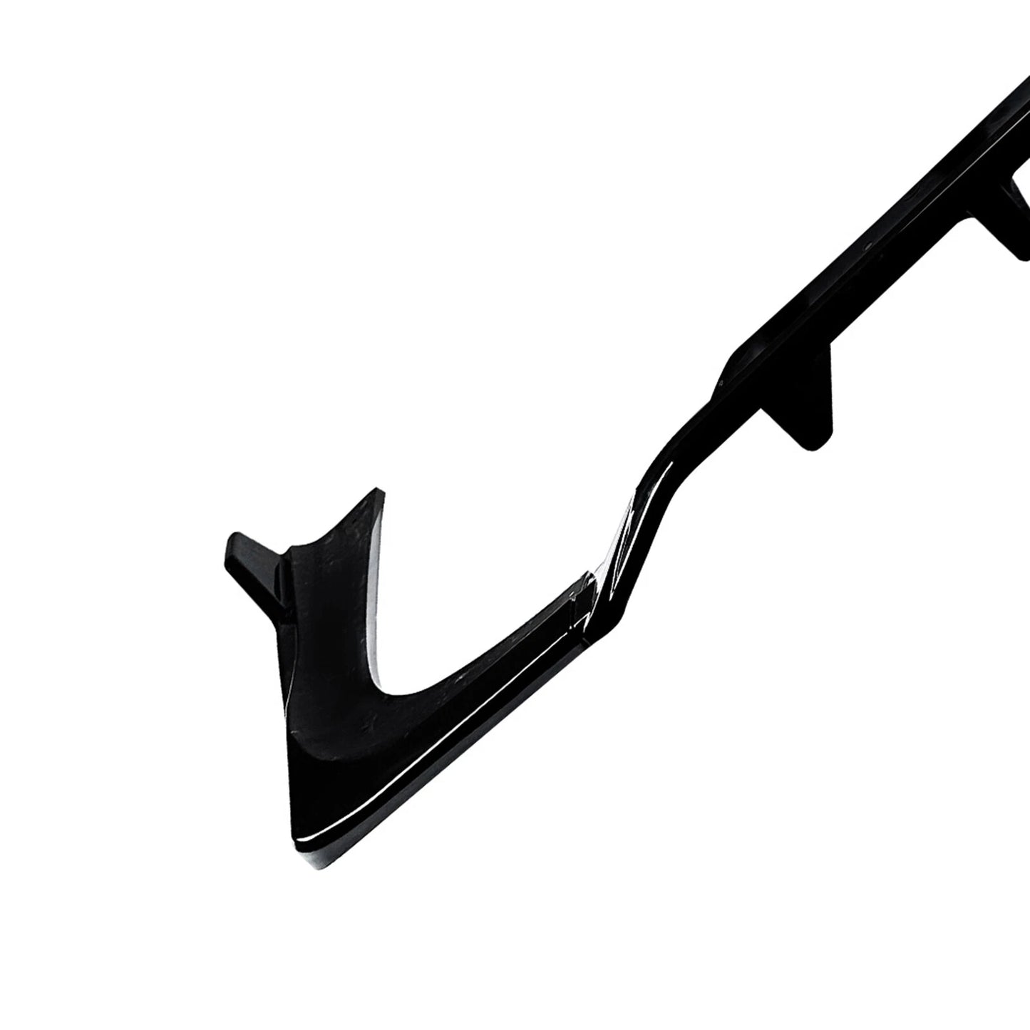 Gloss Black Rear Bumper Diffuser Lip for Benz C Class W206 (2022-2024)
