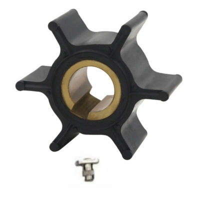 Water Pump Impeller w/ Key for Johnson Evinrude 2-6HP (387361, 18-3090)