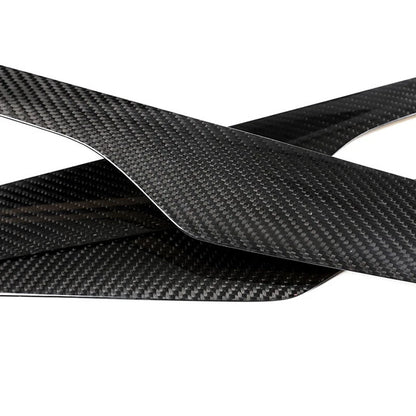 Real Carbon Fiber Interior Door Panel Overlay Cover For BMW X5 2014-2019