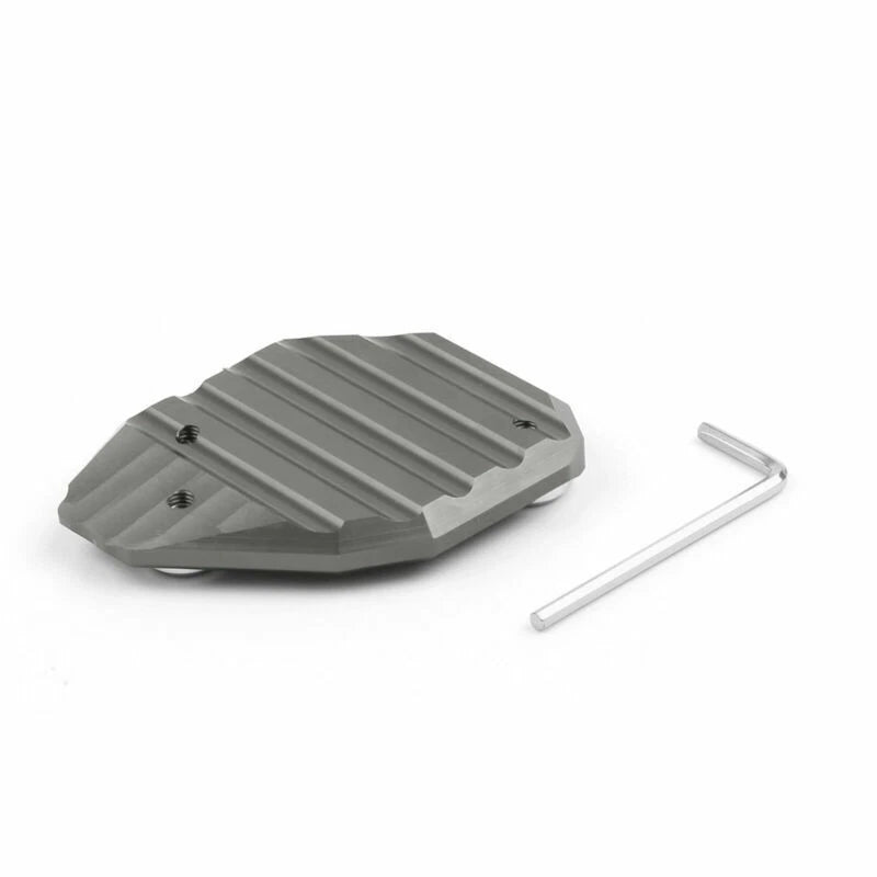 Side Stand Extension Pad for BMW F800GS 2008-2015 Gray (2008-2015)