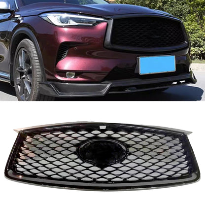 Front Bumper Grille for Infiniti QX50 (2019-2023) Black