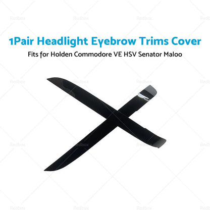 Black Head Light Eyelids for Holden VE Commodore SS SSV SV6 (2006-2013)
