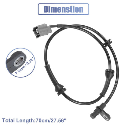 Rear Right ABS Wheel Speed Sensor for Nissan Juke (2010-2019)