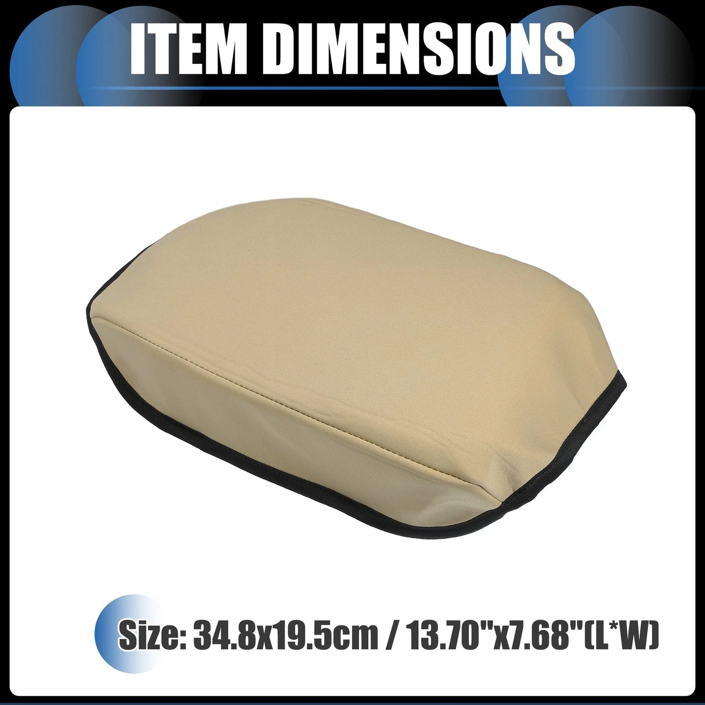 Armrest Protector Cover Pad for Mitsubishi Outlander (2016-2022) Light Brown