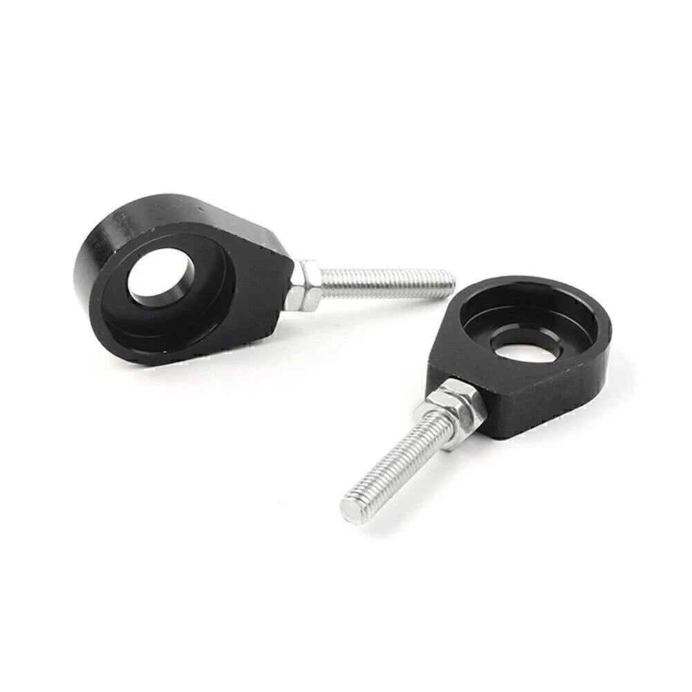 12mm Chain Adjuster Block Tensioner Black for Pit Quad Dirt Bike ATV CRF50